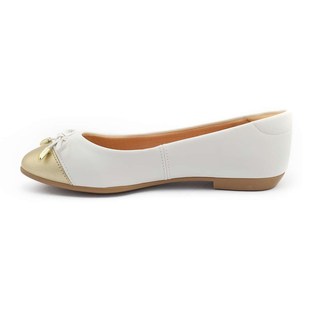 Ballerinas clásicas mujer Kalea blancas - Imagen 5