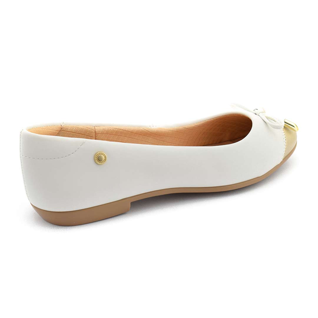 Ballerinas clásicas mujer Kalea blancas - Imagen 4