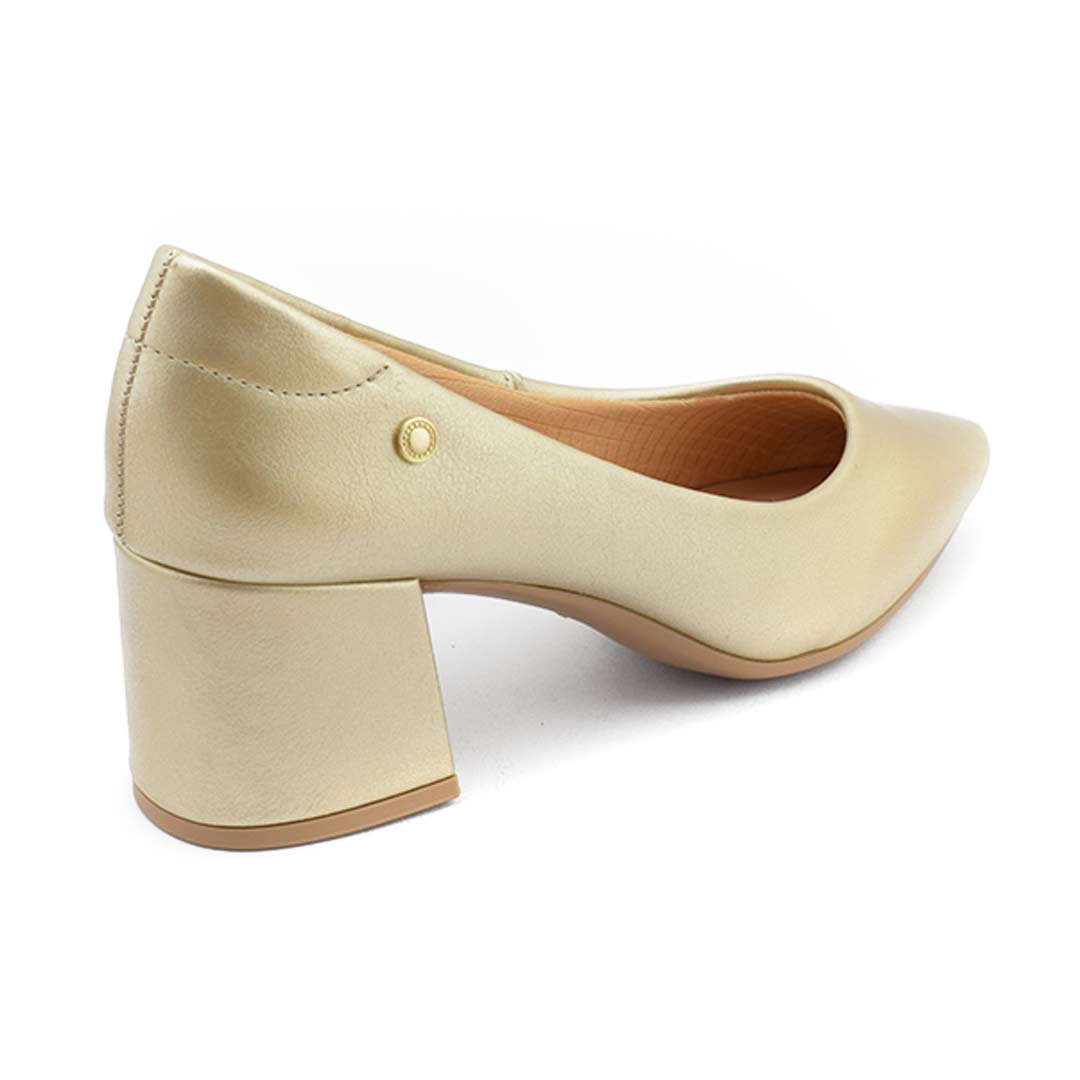 Stiletto taco medio Diara Champagne - Imagen 3