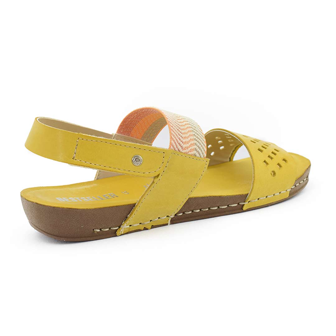 Sandalia mujer cuero Corina lima - Imagen 4