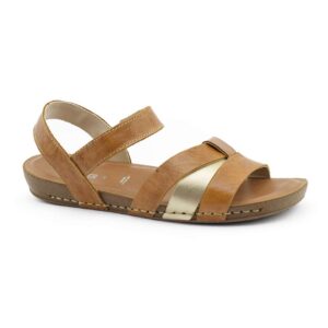 Sandalia mujer cuero Nadia suela