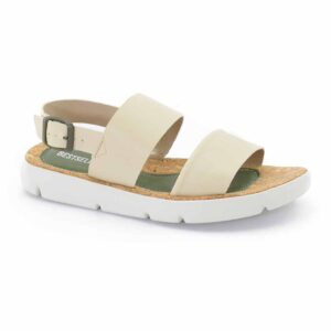 Sandalia mujer cuero Sabrina natural