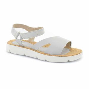 Sandalia mujer cuero Bonni gris