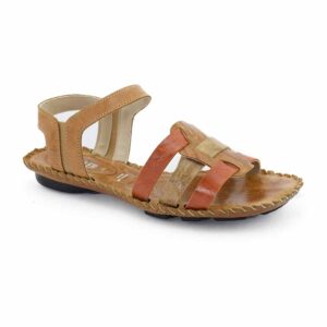 Sandalias cuero chatitas Ivanna suela