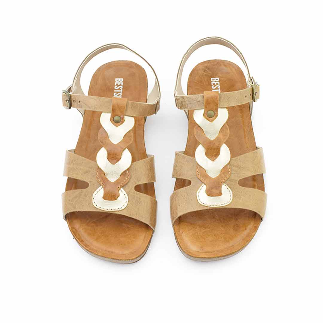 Sandalia mujer cuero Annita suela - Imagen 3