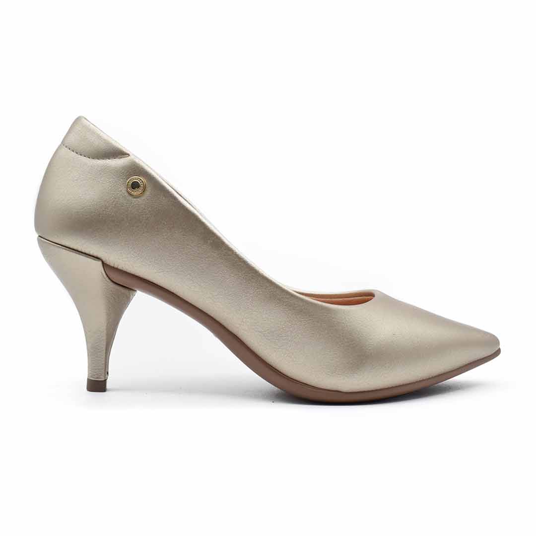 Stiletto clasico mujer Lara Champagne - Imagen 2