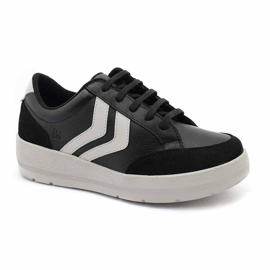 Zapatillas confort mujer Aitana Negras Bestseller