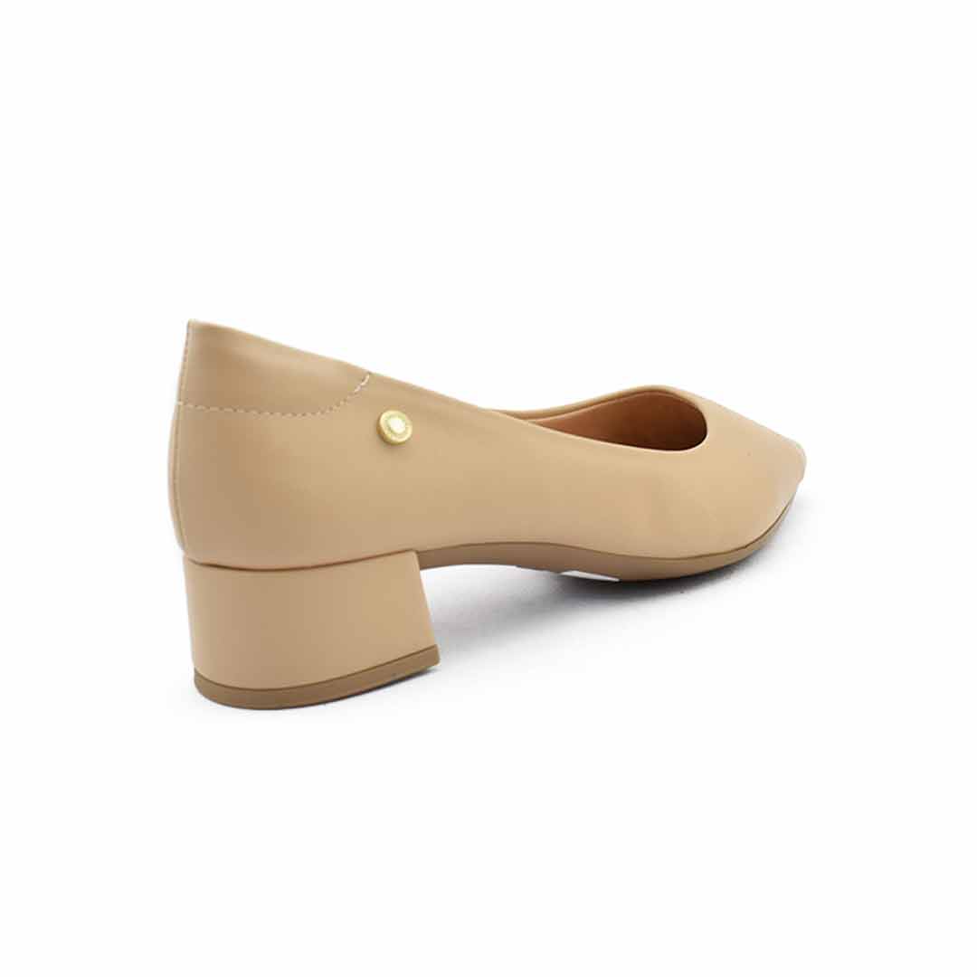 Stiletto taco bajo confort Lilith nude - Imagen 6