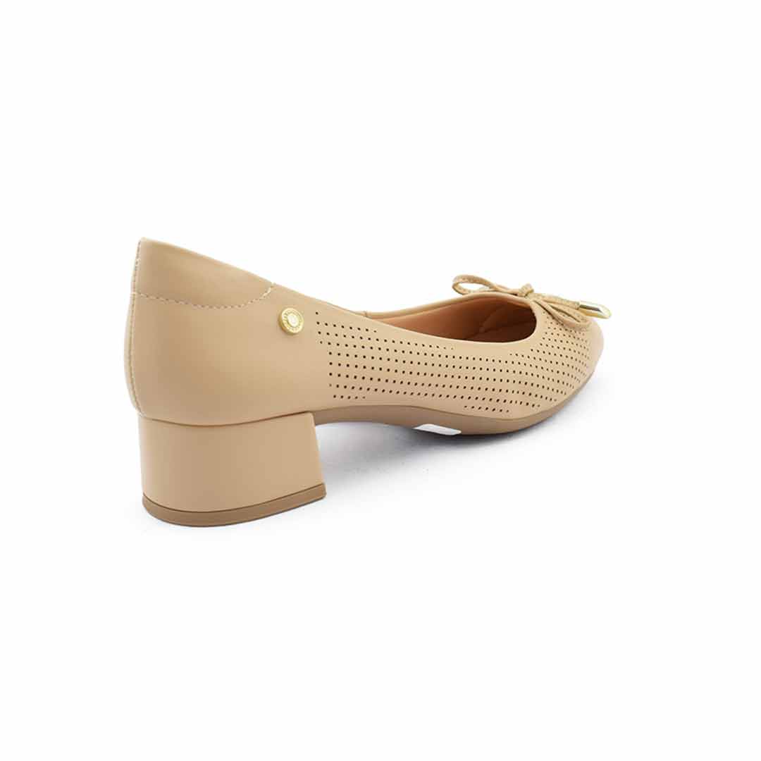 Stiletto taco bajo mujer Miranda Nude - Imagen 6