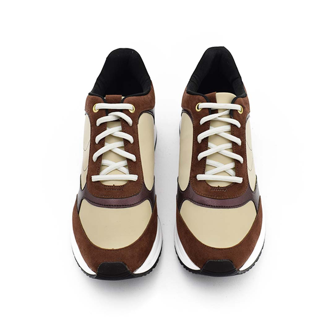 Zapatillas mujer Lena camel - Imagen 4