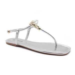 Sandalias Bajas mujer Vera confort plata