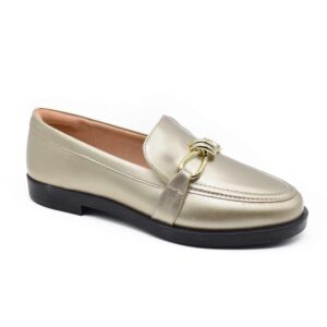 Mocasines urbanos mujer Mica champagne
