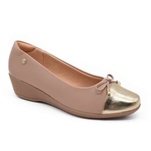 Ballerina vestir mujer confort Gita nude