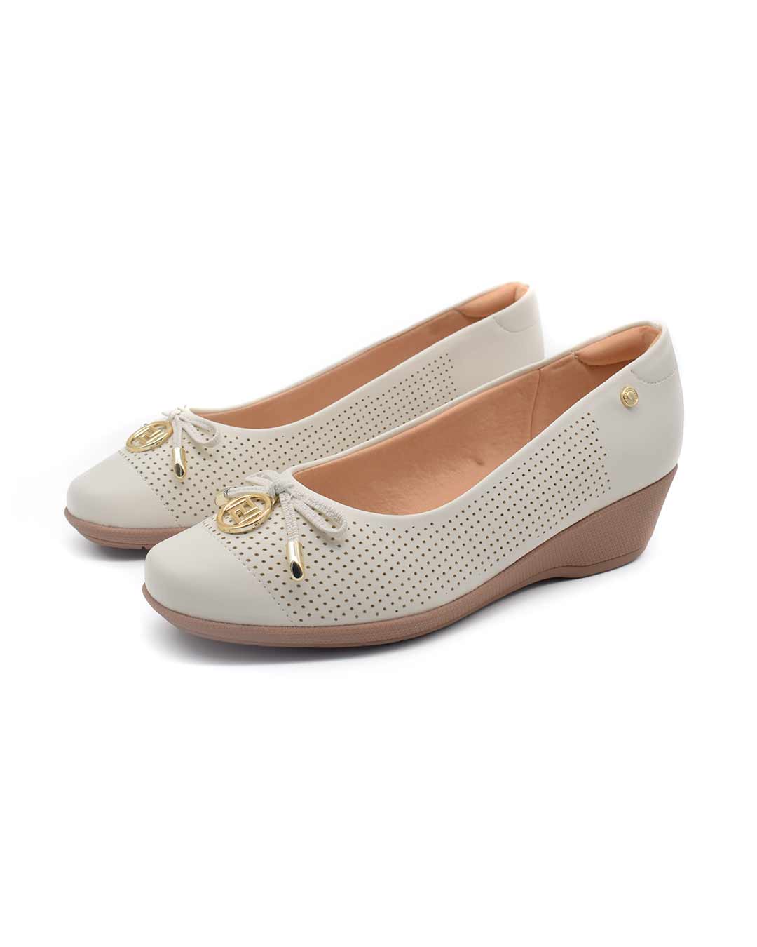 Ballerina vestir mujer confort Aria blanco - Imagen 4